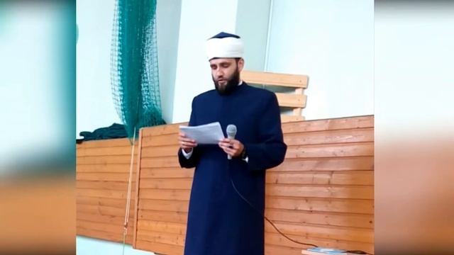 Поздравление Имама-мухтасиба Московской области Дауд-хазрата Мухутдинова мусульман Коломны. смотреть онлайн