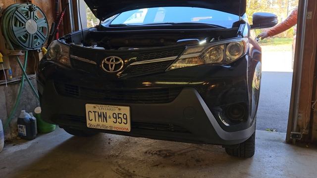 Toyota Rav4.. LED Headlights Bulb Upgrade !! смотреть онлайн