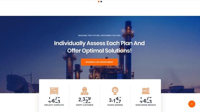 Struqta - Industrial and Construction WordPress Theme смотреть онлайн