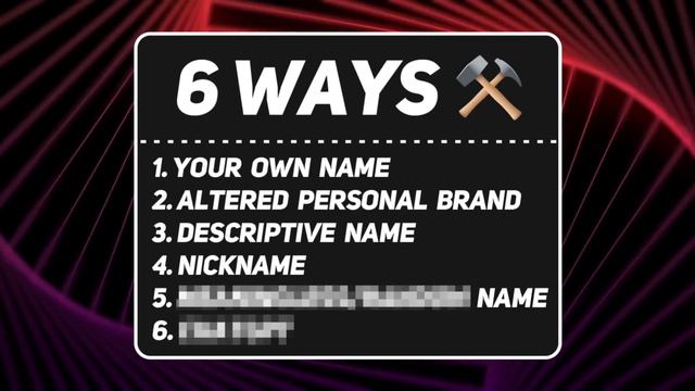 How to Pick BEST Name for YouTube Channel - (6 WAYS) 😎 смотреть онлайн