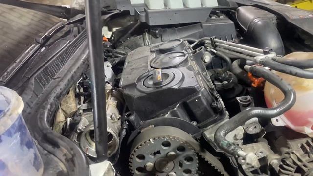 Заміна ремню грм гольф 5 2.0 TDI BMM