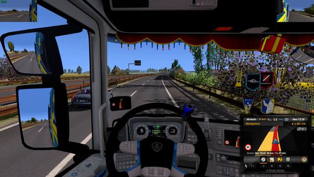 Euro Truck Simulator 2 (1.30) DLC Italy Verona - Parma + DLC's & Mods смотреть онлайн