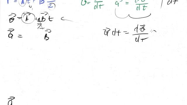 Кинематика | нүкте кинематикасы 001 есеп 1 - радиус-вектор тәсілі смотреть онлайн