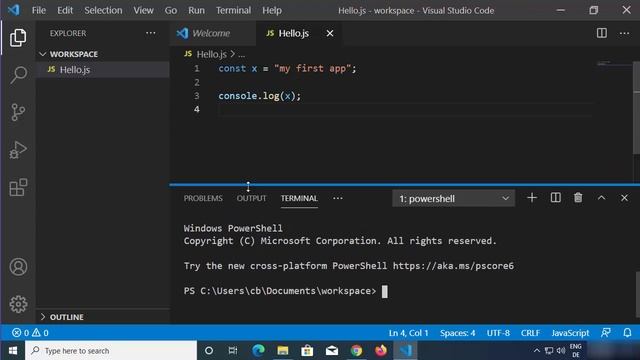 Node.js Tutorial for Beginners - Install and Use Visual Studio Code on Windows 10 for NodeJs смотреть онлайн