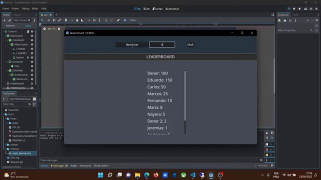 Godot 4 - Online Leaderboard with Python (Tutorial soon) смотреть онлайн