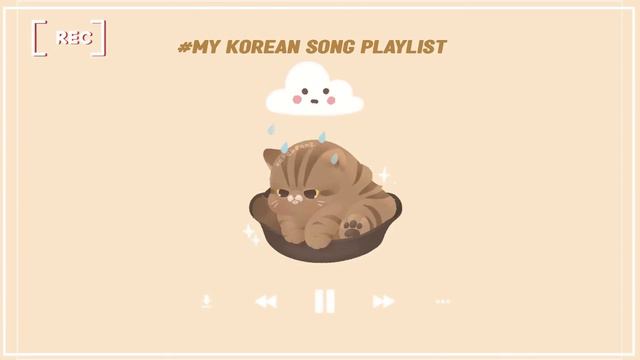 Kute Songs Chill Korean Coffee Shop Morning Playlist ♪ K-pop Soft Playlist смотреть онлайн