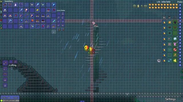 КРАСИВЫЙ КОСМОС в банке, три вида лестниц, 3D крыша в Terraria! смотреть онлайн