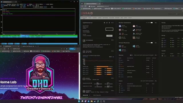 Home Lab junk OBS NDI unraid смотреть онлайн