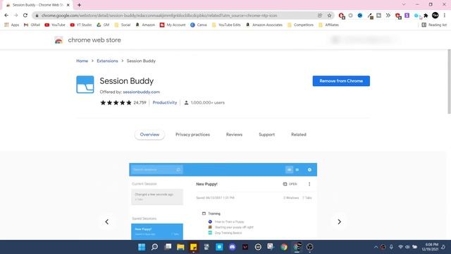 How to Save Multiple Tabs and Windows on Chrome!!! (Session Buddy) смотреть онлайн