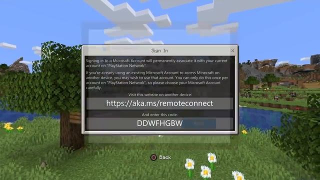 Minecraft BEDROCK EDITION - HOW TO FIX SIGN INTO MICROSOFT ACCOUNT BUG! - (PS4 Bedrock Edition) смотреть онлайн