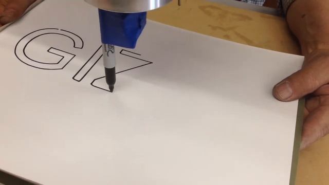 Gizmo's DIY CNC Router first test... смотреть онлайн