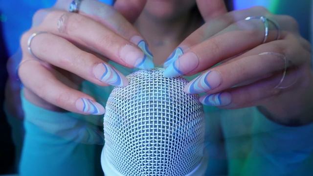 Mic Tapping & Scratching ASMR 🩵 смотреть онлайн