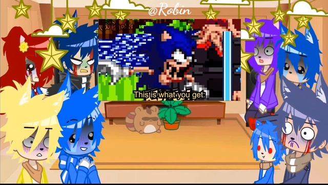 ??Gacha_Sonic Exe 3.0 Characters react to memes(Gacha reaction)? смотреть онлайн