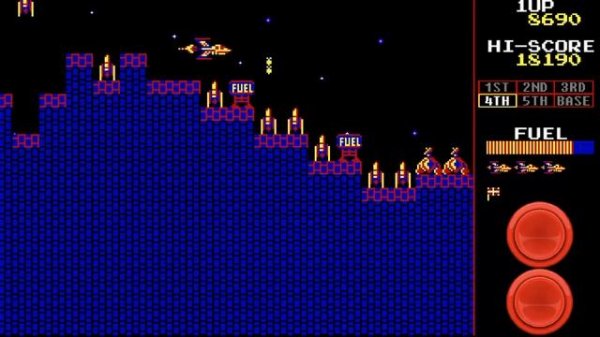 How to play Scrambler Classic Retro Arcade Game