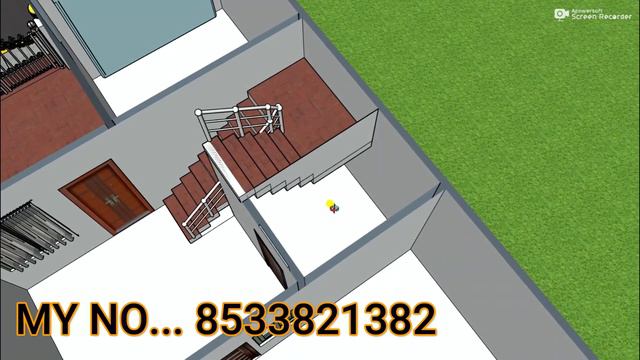 Shop with car parking 3 bedroom house plam,20 by 35 dukan or makan ka naksha,3D 3 bedroom house pla смотреть онлайн