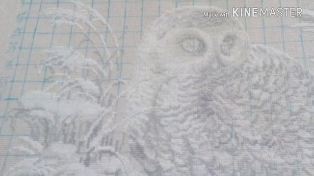 Белая (Полярная) сова от Риолис смотреть онлайн