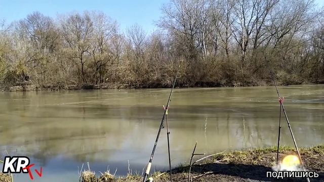 Рыбалка ранней весной в марте. Язь. Голавль. смотреть онлайн