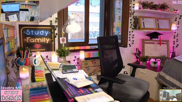 STUDY WITH ME LIVE | 12 HOURS ✨ Harvard Student, Rain Sounds, Pomodoro 60, FiveMonthsStudyChallenge