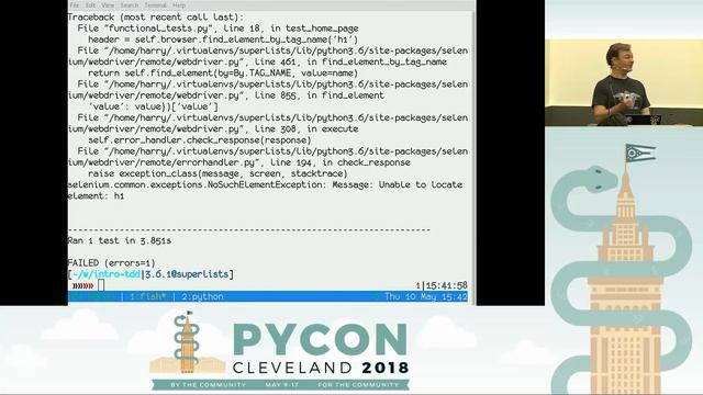 Harry Percival - Introduction to TDD with Django - PyCon 2018 смотреть онлайн