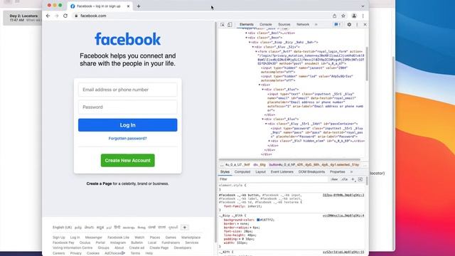 Locators in Selenium |id, name, xpath, classname| - part 2(In English) смотреть онлайн