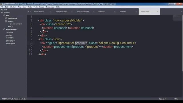 Angular 2 0 Creating service to fetch JSON data in component смотреть онлайн
