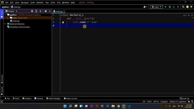 Python Programming Classes || Tutorial 16 смотреть онлайн