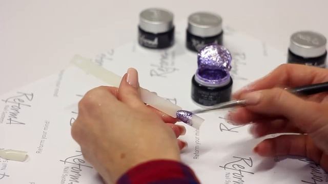 Фиолетовый гель-лак Play Gel от ReformA смотреть онлайн