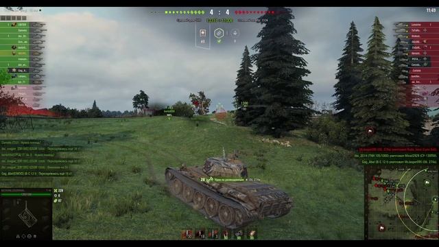 Т-44. Прокачиваемый СТ (СССР). Карта Вестфилд. №-2. смотреть онлайн