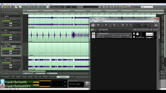 Metal Drum Samples - Airbourne Kick смотреть онлайн