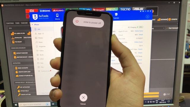 Bypass iPhone X iCloud Sim Work IOS 16 X Using Unlocktool 2023 смотреть онлайн