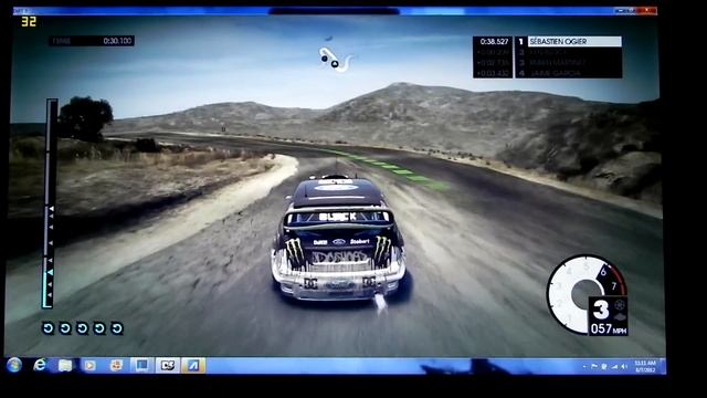 Asus G74SX-BBK8 with SSD boot in under 35 seconds and Colin Mcrae Rally 3 Gameplay @ up to 70 FPS смотреть онлайн