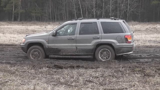 Jeep Grand Cherokee WJ test drive off-road 4x4 смотреть онлайн