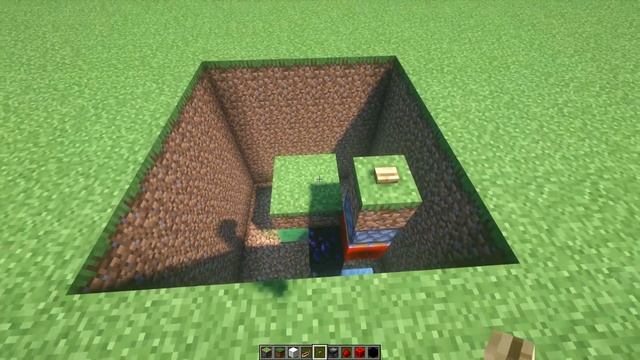 Simple Hidden Base 2x2 - Minecraft Tutorial Indonesia (Java) смотреть онлайн