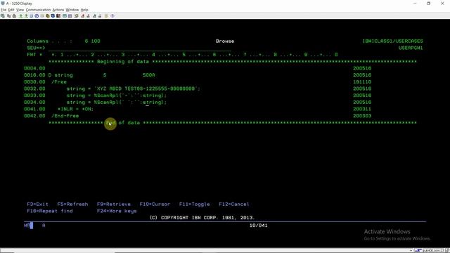 IBM i, AS400 Tutorial, iSeries, System i -Remove any character from the string occur any no. of tim смотреть онлайн