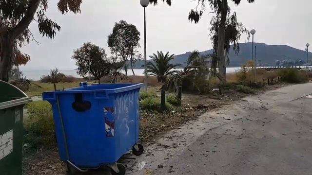 Прогулка в поселке Аликес, пригород Волос. Греция. Обзор. Пляжи Греции. Пляжный отдых. смотреть онлайн
