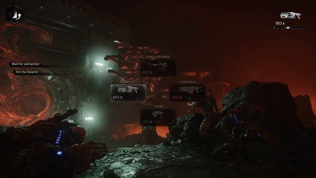 Gears 5 Hivebusters - Chapter 4 Recollection: Wait For Extraction: Defeat Carrier Xbox Series X смотреть онлайн