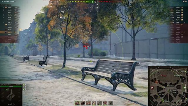 Жесткий бой на карте "Париж" #WoT смотреть онлайн