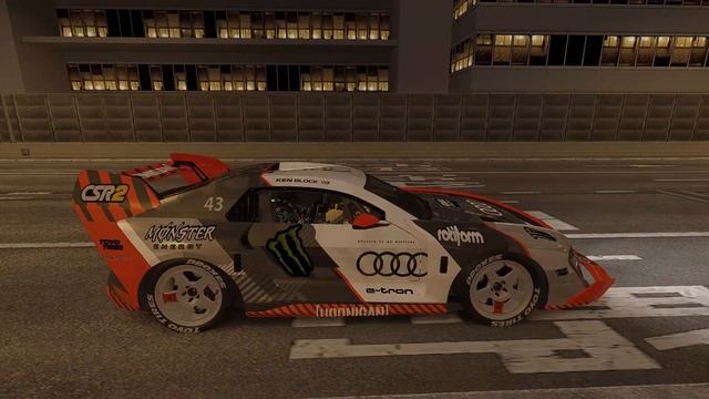Assetto Corsa Audi S1 E Tron Quattro Hoonitron Ken Block смотреть онлайн