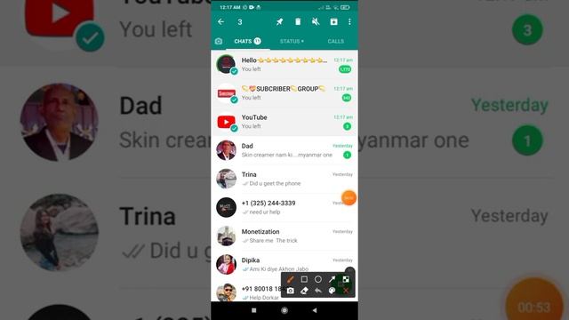 How To Delete WhatsApp Messages Permanent/ смотреть онлайн
