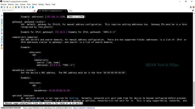 How to Configure IP Address on Ubuntu using Netplan? Explained in Tamil смотреть онлайн