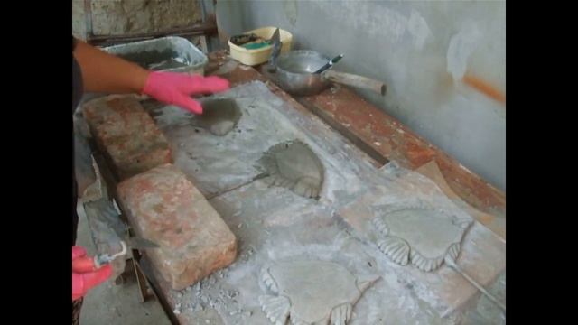 Океанические рыбки из бетона / Ocean fish made of concrete смотреть онлайн