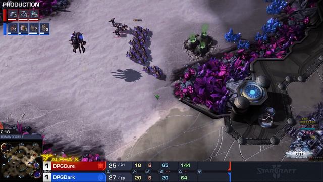 StarCraft 2 - DARK vs CURE - ESL Open Cup #61 Korea | Finals смотреть онлайн