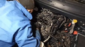 Dodge, Journey 3.6 Додж Джорни 3.6   замена прокладок теплообменника.