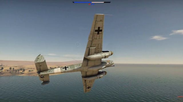 War Thunder Bf 110 G-2 37 37mm Auto-CANNON Strafing Run смотреть онлайн