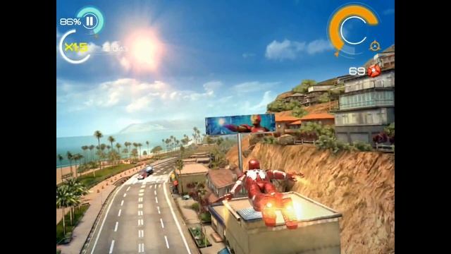 Iron man 3! Берег Малибу и Полигон! Новые враги! Серия 5! Игра Железный человек 3 смотреть онлайн