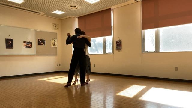 「Obsesion」(Alfredo de Angelis - Juan Carlos Godoy) Tango Dance Milonga Style. Ida Shiegel & Yoko смотреть онлайн