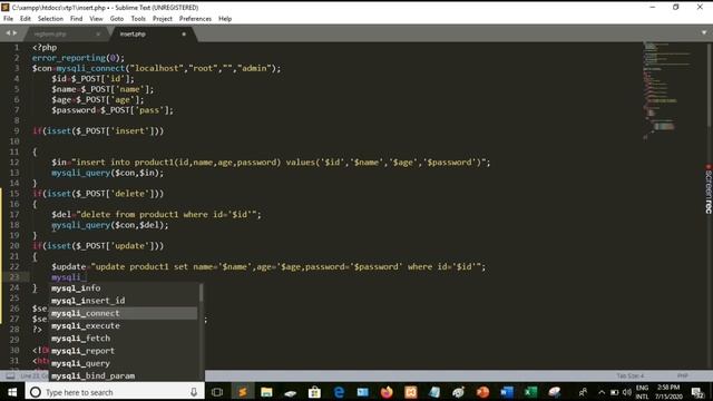 PHP4:How to update data from php mysql in hindi | PhP mein data update kaise Kare in hindi смотреть онлайн
