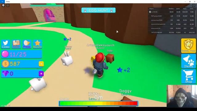 Собираем яйца в Роблокс. Убегаем от собак и зайцев. Roblox смотреть онлайн
