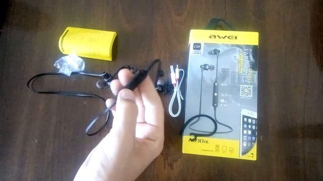 Bluetooth наушники AWEI  A990BL обзор с сайта Gearbest