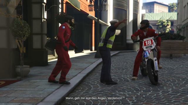 GTA 5 - Story Mode Mission 14 The Jewel Store Job смотреть онлайн